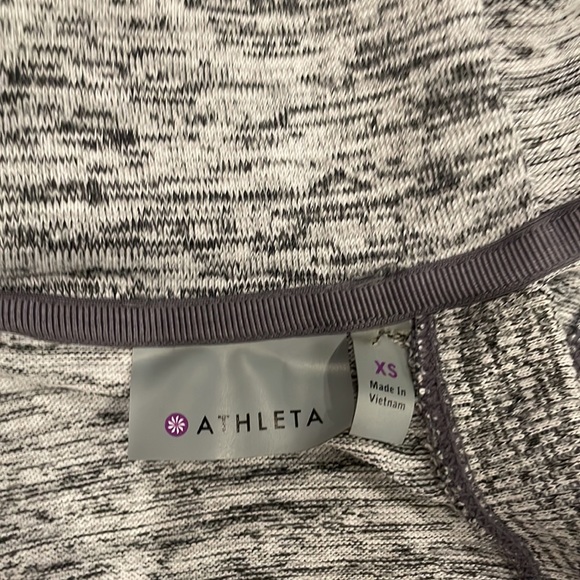 Athleta Zip Vest Hoodie In Grey Split
Back Women's XS - Picture 6 of 8
